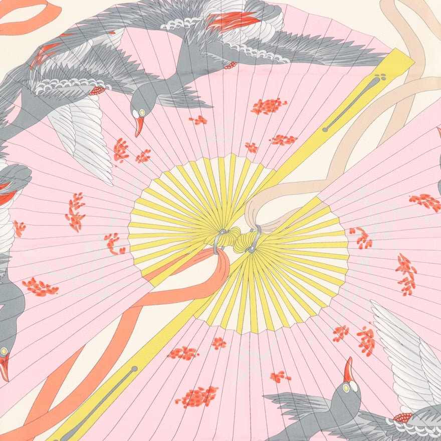 Gucci Printed Silk Twill Scarf in Box