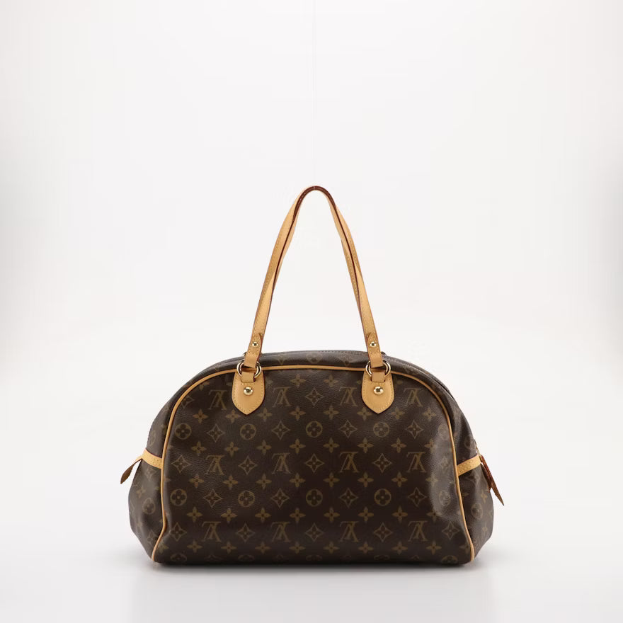Louis Vuitton Montorgueil PM Bag in Monogram Canvas and Vachetta Leather